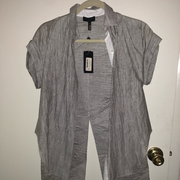 rag & bone Tops - Rag & Bone Button Down Short Sleeve